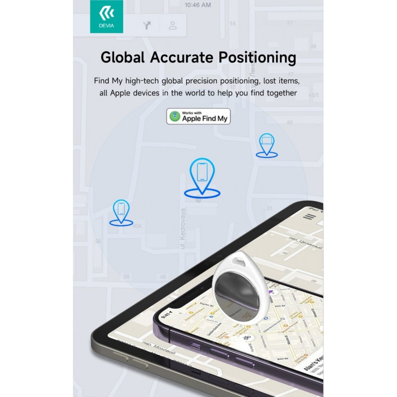 Anti-smarrimento DropTag G2302 Compatibile con Apple Find My