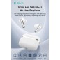 Auricolari carica wireless ANC TWS Ultra1 annullamento rumore esterno Bianchi