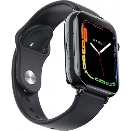 Smartwatch FW59 4G con slot per SIM pulsante SOS Nero