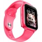 Smartwatch FW59 Kiddo 4G Nano Sim Rosa GPS S.o.s. e Videochiamate