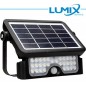 Faretto solare LED senza fili 500lm - con sensori (movimento e crepuscolare)