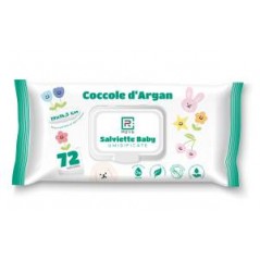 Salviette Baby Umidificate Idratanti Argan 1Cnf/72pz
