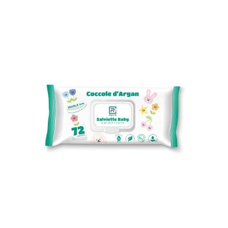 Salviette Baby Umidificate Idratanti Argan 1Cnf/72pz