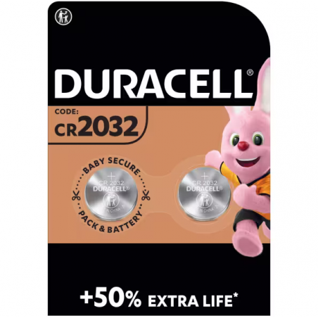 Duracell Batterie Bottone CR2032