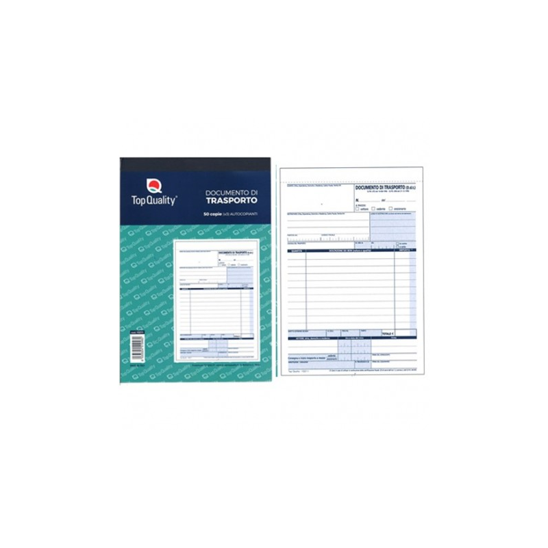 BLOCCO DOCUMENTO DI TRASPORTO 50X3