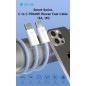 Cavo carica rapida PD in Nylon da Tipo-C a Tipo-C 60W 1Mt