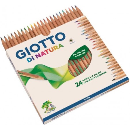 GIOTTO Di Natura - Astuccio di Matite Pastello Colorate