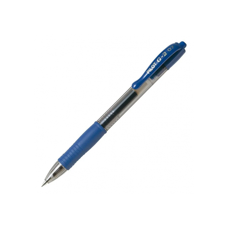 PENNA GEL A SCATTO PILOT G2, PUNTA M, INCHIOSTRO BLU BL-G2-7