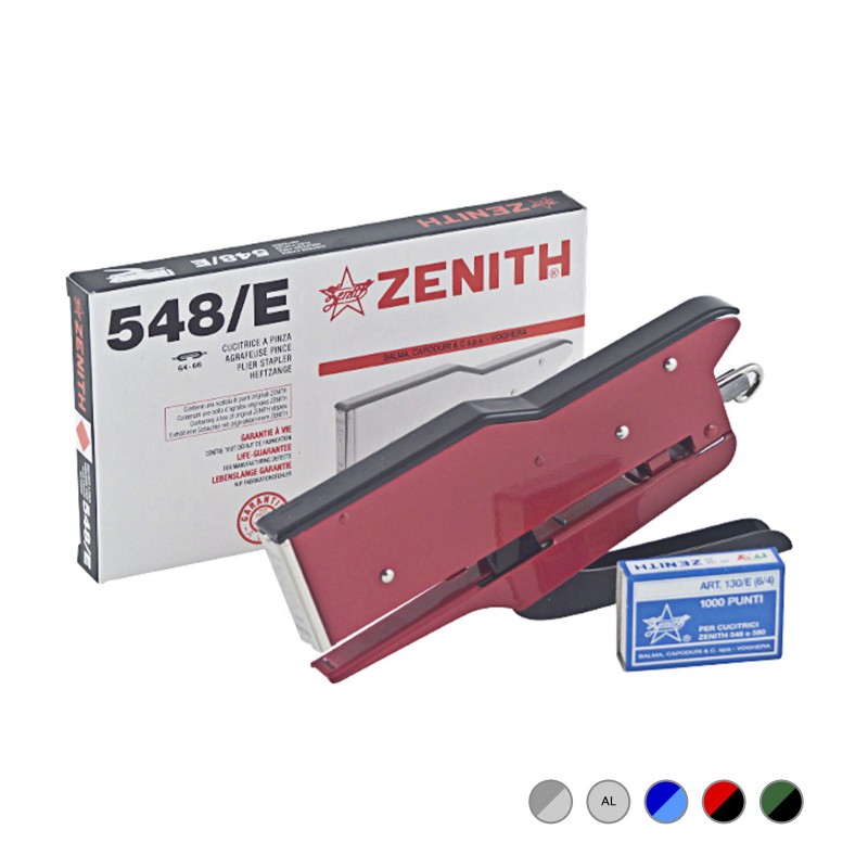 Cucitrice a pinza Zenith 548/E Pastel Azzurro