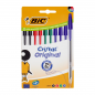 Penne Bic Cristal Original Blister 10 Pz Assortiti