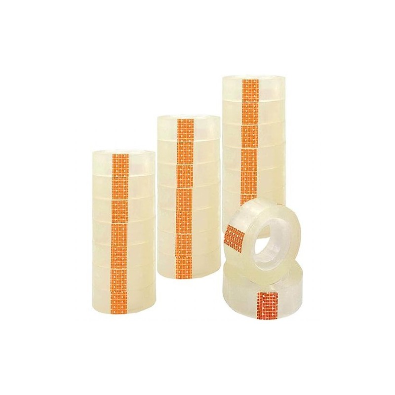 NASTRO ADESIVO 19X33 ACRILICO TRASPARENTE