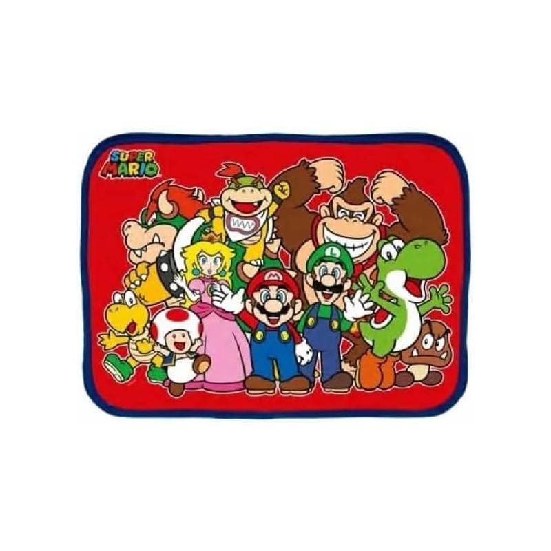 Tovaglietta Morbida Ripiegabile Sottopiatto Impermeabile CM.30X40 Super Mario
