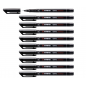 OHPen Universal permanente Stabilo – Marcatore Permanente Punta Superfine 0,4 mm - Pacco da 10 pz