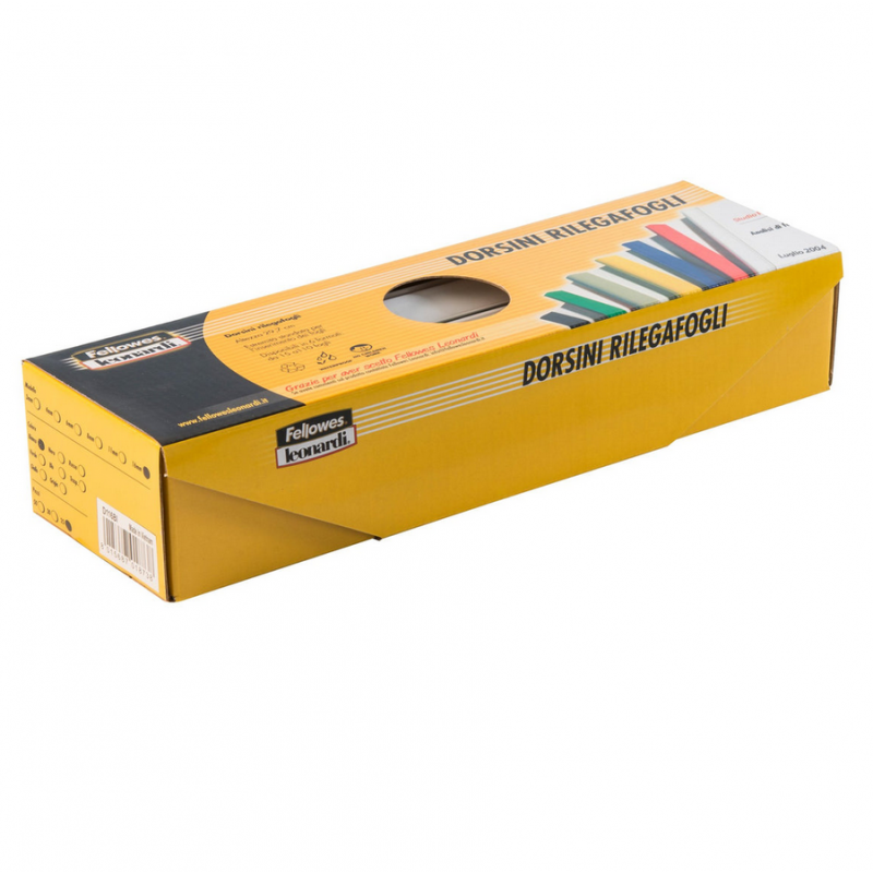 Dorsini Fellowes 11 mm – Spirali per rilegatura in plastica, Confezione da 30 pezzi