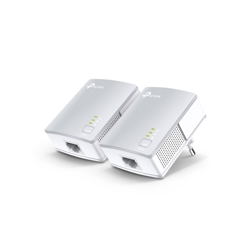 TP-Link Starter Kit Powerline, 1 Porta Ethernet, 600 Mbps 2 pz - TL-PA411 KIT