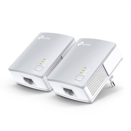 TP-Link Starter Kit Powerline, 1 Porta Ethernet, 600 Mbps 2 pz - TL-PA411 KIT