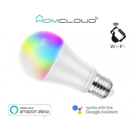Lampadina Wi-FI RGB + Bianco CCT E27 dimmerabile