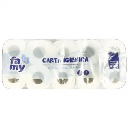 CARTA IGIENICA FAMY 10 ROTOLI 2 VELI
