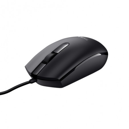 Trust TM-101 ECO Mouse Ottico USB Nero – Design Ergonomico e Sostenibile