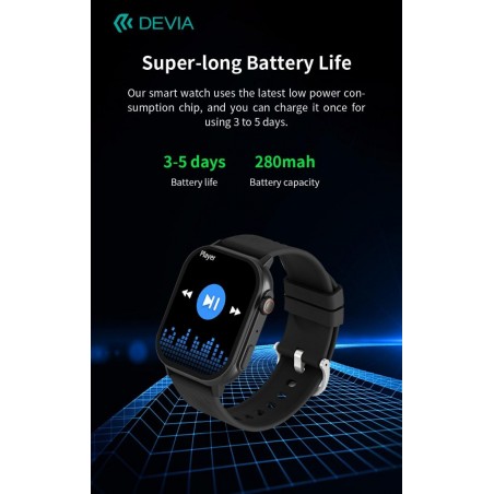 DEVIA Smartwatch AMOLED Pro2