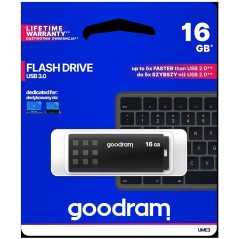 GoodRAM Pendrive 16GB BLACK USB 3.0 - retail blister - UME3-0160K0R11