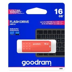 GoodRAM Pendrive 16GB UME3 orange USB 3.0 - retail blister - UME3-0160O0R11