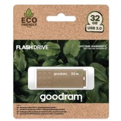 GoodRAM Pendrive 32GB UME3 GREEN USB 3.0 - retail blister - UME3-0320EFR11