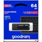 GoodRAM Pendrive 64GB BLACK USB 3.0 - retail blister - UME3-0640K0R11