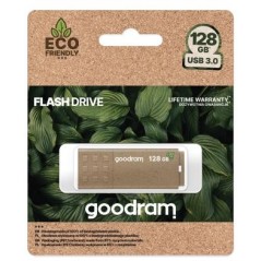GoodRAM Pendrive 128GB UME3 GREEN USB 3.0 - retail blister - UME3-1280EFR11