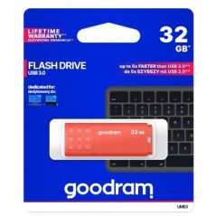 GoodRAM Pendrive 128GB UME3 orange USB 3.0 - retail blister - UME3-1280O0R11