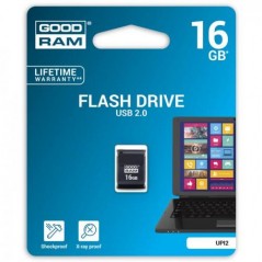 Goodram Pendrive UPI2 16GB USB MINI 2.0 blk - retail blister - UPI2-0160K0R11