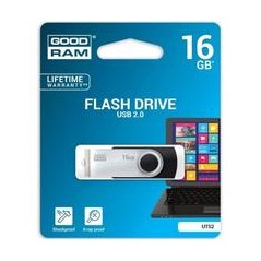 GoodRAM Chiavetta/Pendrive USB Twister 16GB nera USB 2.0 - UTS2-0160K0R11