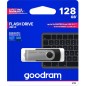 GoodRAM Pendrive 128GB UTS3 BLACK USB 3.0 - retail blister - UTS3-1280K0R11