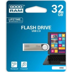 GoodRAM Pendrive 32GB UNN2 metal USB 2.0 - retail blister - UUN2-0320S0R11