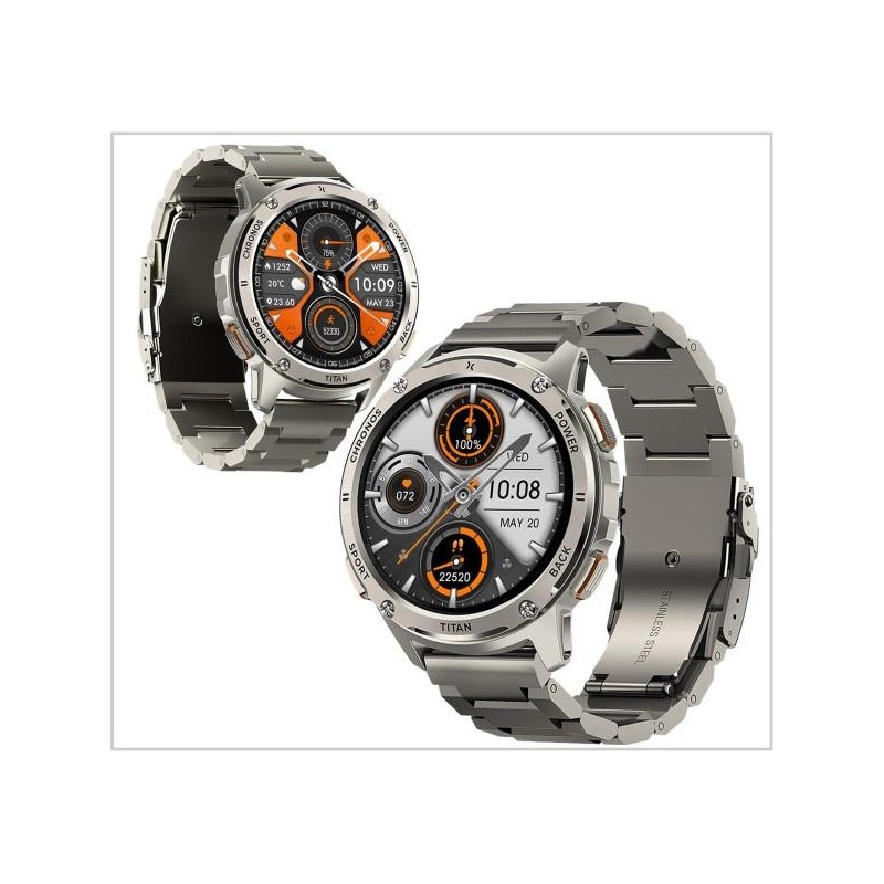 Smartwatch MAXCOM Maxcom FW110 Titan Chronos Silver